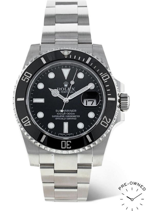 Photo: ROLEX - Pre-Owned 2008 Submariner Automatic 40mm Oystersteel Watch, Ref. No. 16610 LN