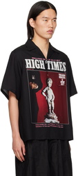 WACKO MARIA Black High Times Edition Shirt