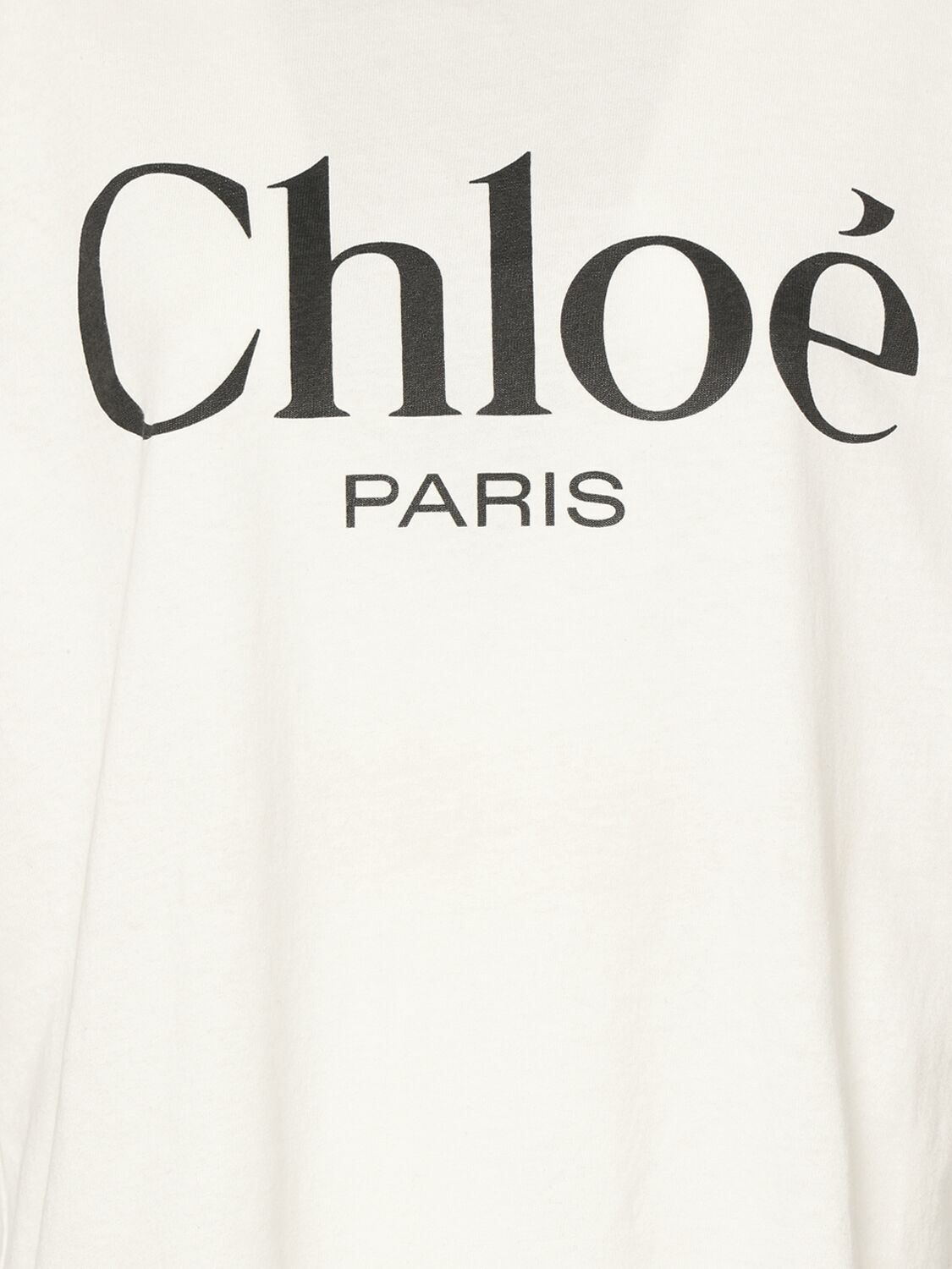 CHLOÉ Logo Jersey T-shirt Chloe