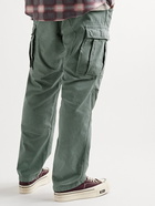 Visvim - Eiger Sanction Garment-Dyed Cotton-Twill Cargo Trousers - Green