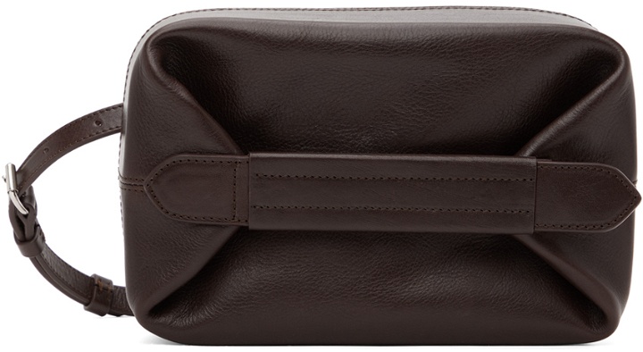 Photo: LEMAIRE Brown Vanity Pouch