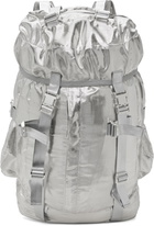 Junya Watanabe Silver Polyester Glitter Organdy Backpack