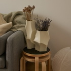 ferm LIVING Cueva Vase - H37 in Off-White 