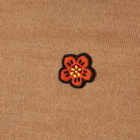 Kenzo Boke Flower Crest Knitted Jumper in Tabac