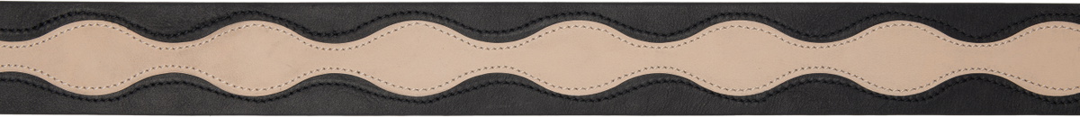 Dime Black Premium Leather Belt