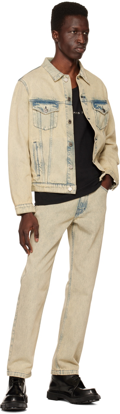 Études Yellow Kentucky Denim Jacket