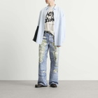 Acne Studios Men's Oversized Stripe Shirt in Blue