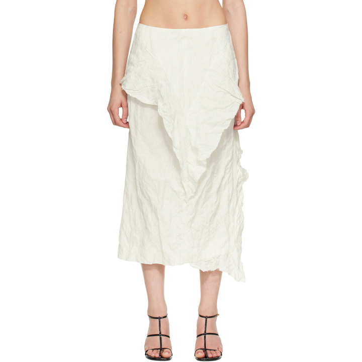 Photo: Proenza Schouler Off-White Hansly Midi Skirt