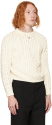 Coperni Beige Crewneck Sweater