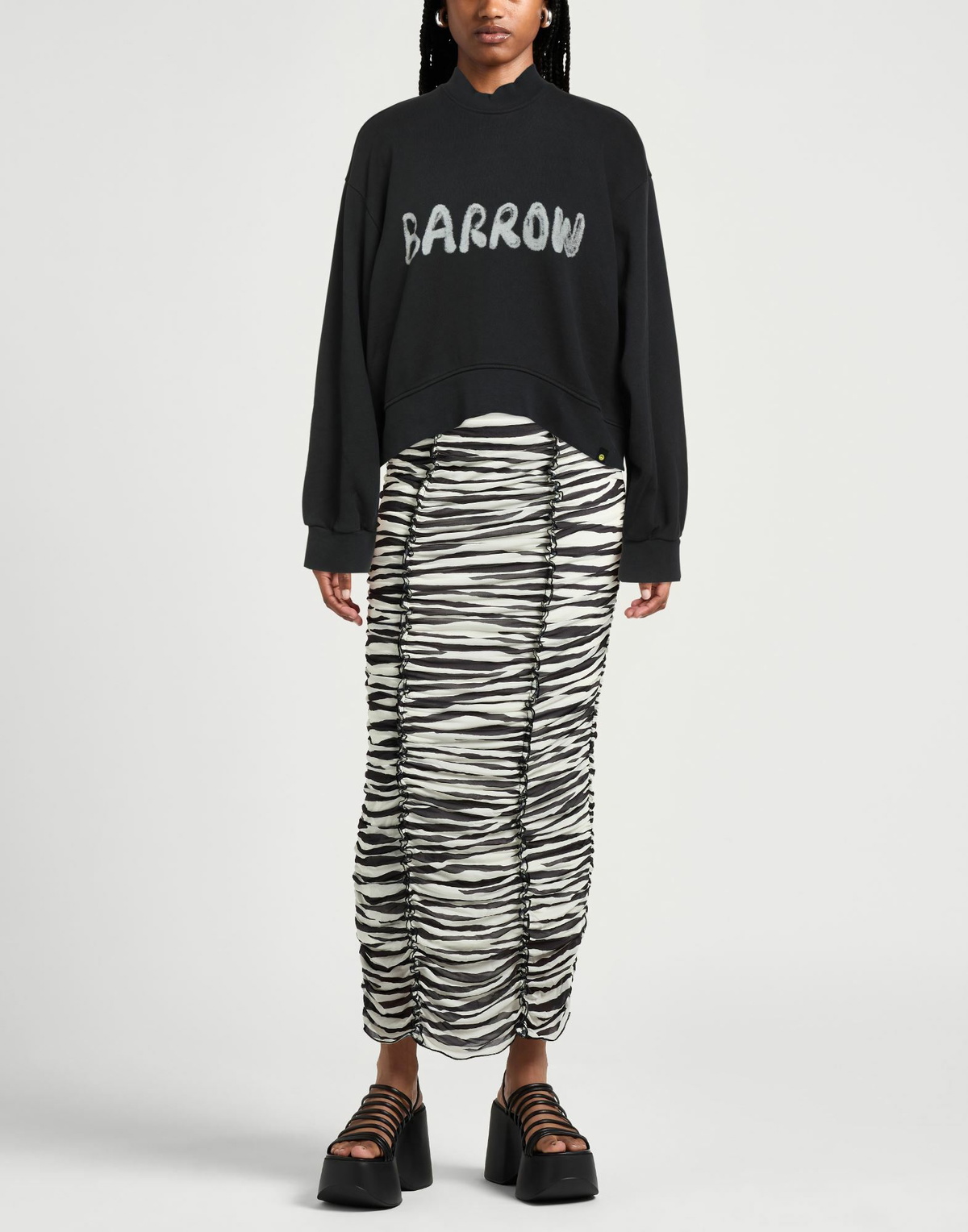 Barrow Womens Sweatshirt in Black