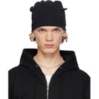 SECONDA Black Turbo Beanie