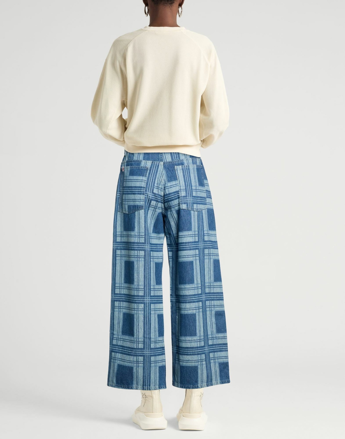 Charles Jeffrey Loverboy Womens Jeans in Blue