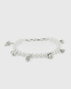 Serge De Nimes Pearl Charm Bracelet Silver - Mens - Jewellery