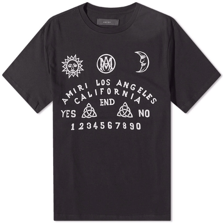 Photo: AMIRI Men's Ouija Board T-Shirt in Black