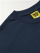 iggy - Logo-Print Cotton-Jersey T-Shirt - Blue