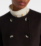 Proenza Schouler Courtney double-breasted wool-blend jacket