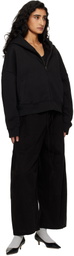 Entire Studios Black Eternal Zip Hoodie
