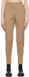 Boss Beige Wool Flillian Lounge Pants