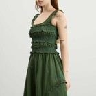 Damson Madder Women's Cynthia Midi Dress Presented by END. in Olive