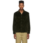 Noah NYC Green Brisbane Moss Corduroy Shirt