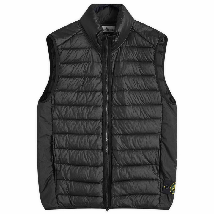 Photo: Stone Island Men's Lightweight Down Vest in Black