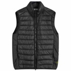 Stone Island Men's Lightweight Down Vest in Black