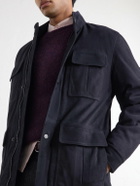 Valstar - Brera Suede Jacket - Blue