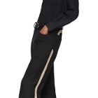 Random Identities Black Officer Five-Pocket Trousers