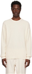 nanamica Off-White Thermal Long Sleeve T-Shirt