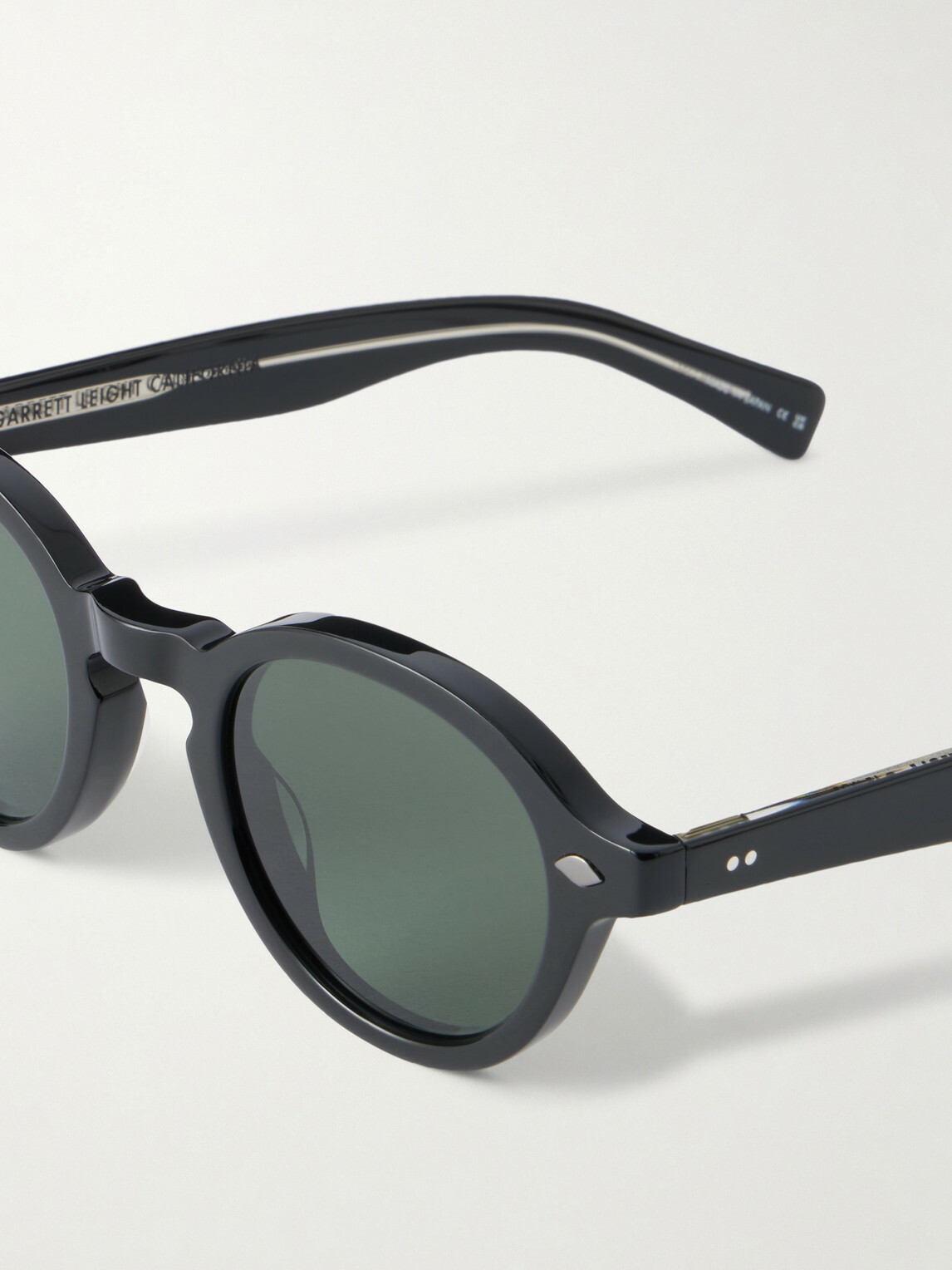 Garrett Leight California Optical - Flipper Round-Frame Acetate Sunglasses