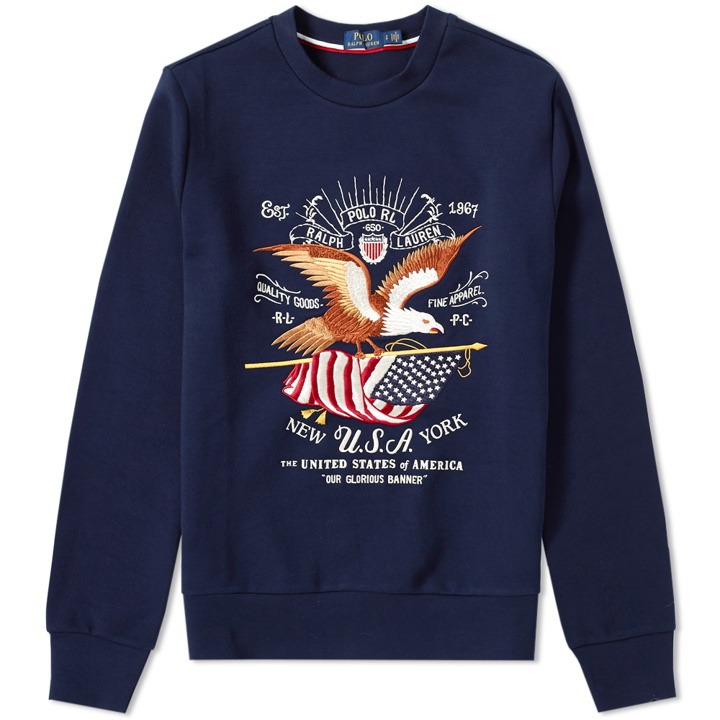 Photo: Polo Ralph Lauren Eagle Embroidered Sweat