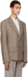 Maryam Nassir Zadeh Tan Beacon Blazer