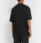 Acne Studios - Esco Cotton-Jersey Mock-Neck T-Shirt - Black