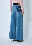Marni Jeans With Velvet Belt