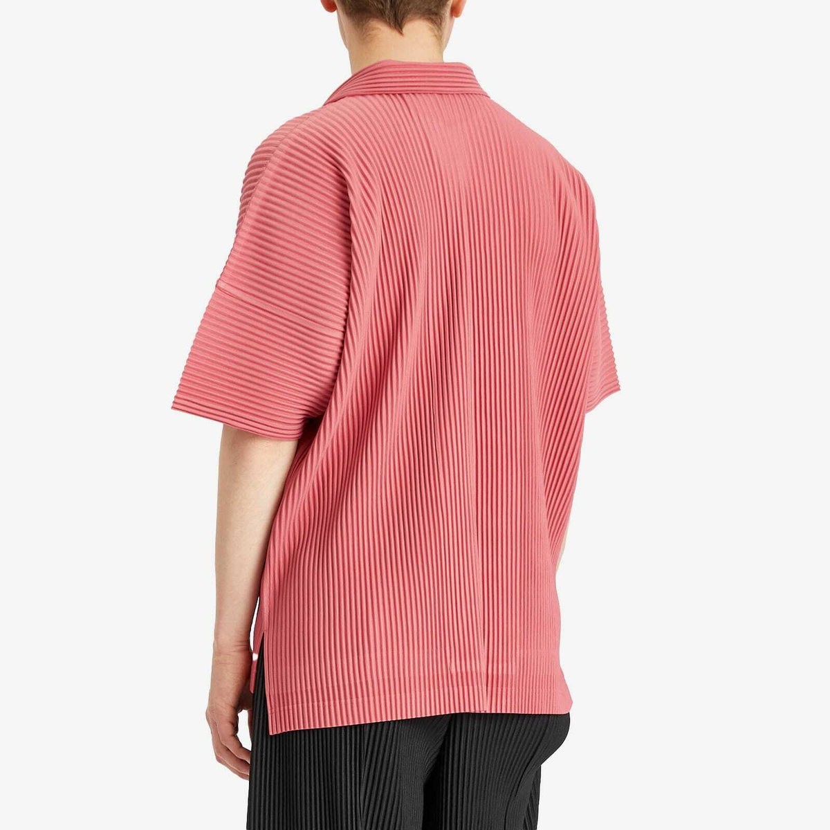 HOMME PLISSÉ ピンク ポロシャツ オムプリッセイ COLOR PLEATS 2 – isseymiyake.com