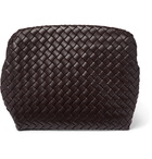 Bottega Veneta - Intrecciato Leather Pouch - Brown