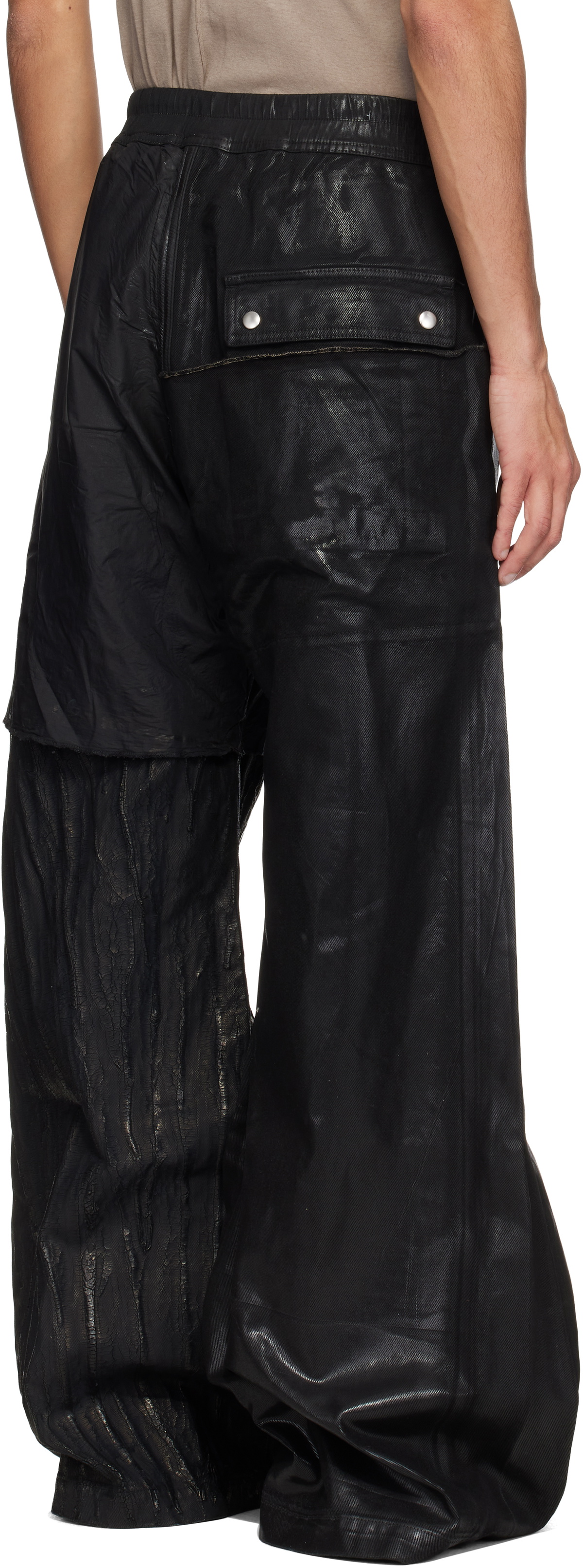 Rick Owens DRKSHDW Black Hollywood Geth Belas Jeans Rick Owens Drkshdw