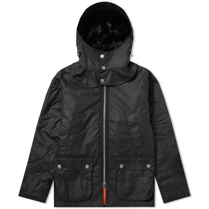 Photo: Barbour x Wood Wood Souter Wax Jacket