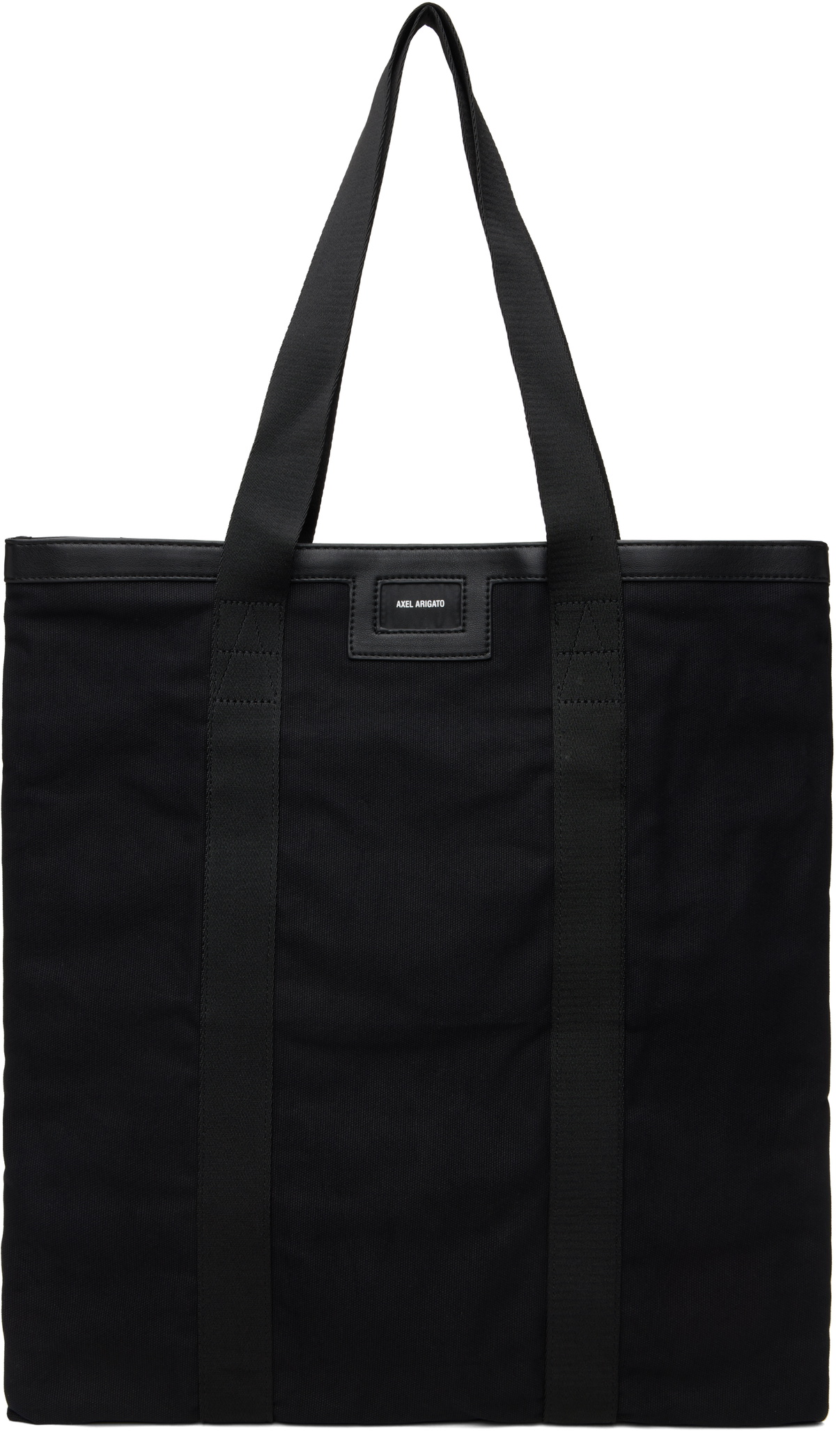 【関税込み】Axel Arigato ブラック A Grid ショッパートート AXEL ARIGATO - City Tote