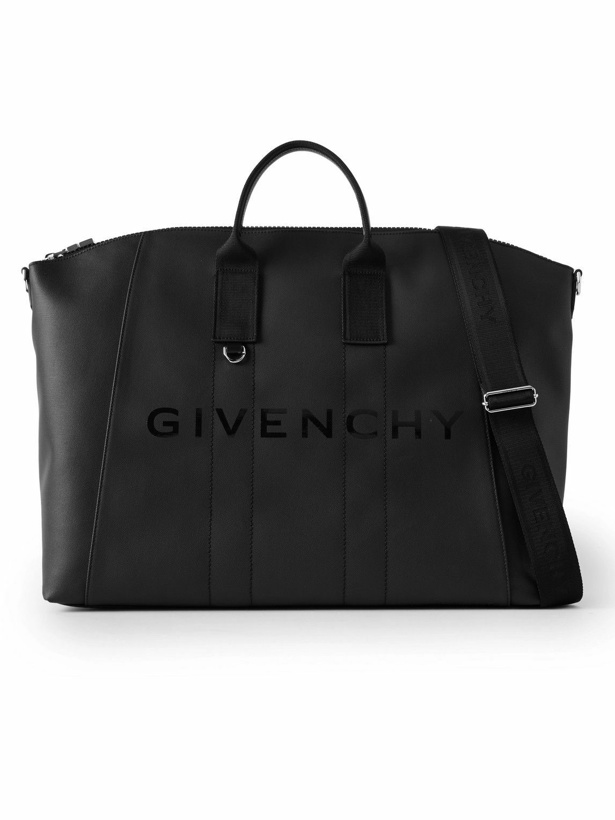 Photo: Givenchy - Antigona Sport Logo-Print Coated-Canvas Duffle Bag