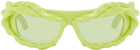 Ottolinger Green Twisted Sunglasses