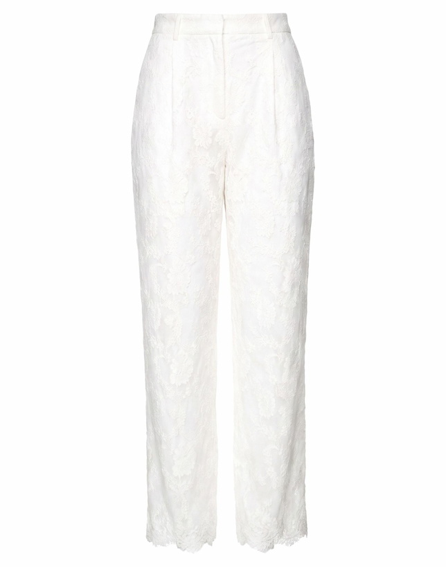 Photo: Ermanno Scervino Womens Pants in White