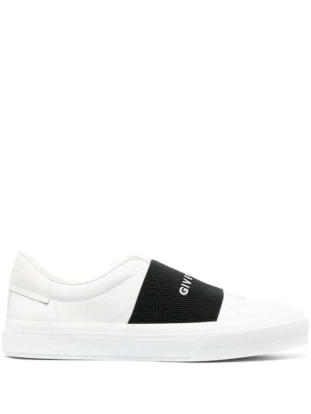 Photo: GIVENCHY - City Sport Leather Sneakers