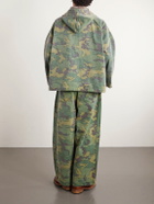 Needles - Reversible Camouflage-Print Cotton-Twill Hooded Jacket - Green