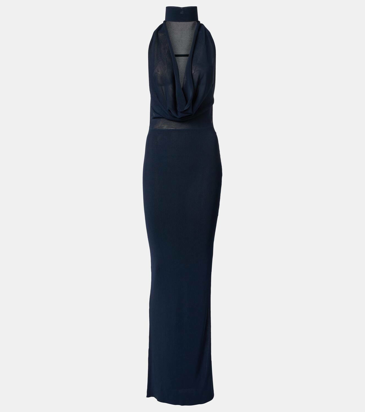 Aya Muse Draped halterneck gown Aya Muse