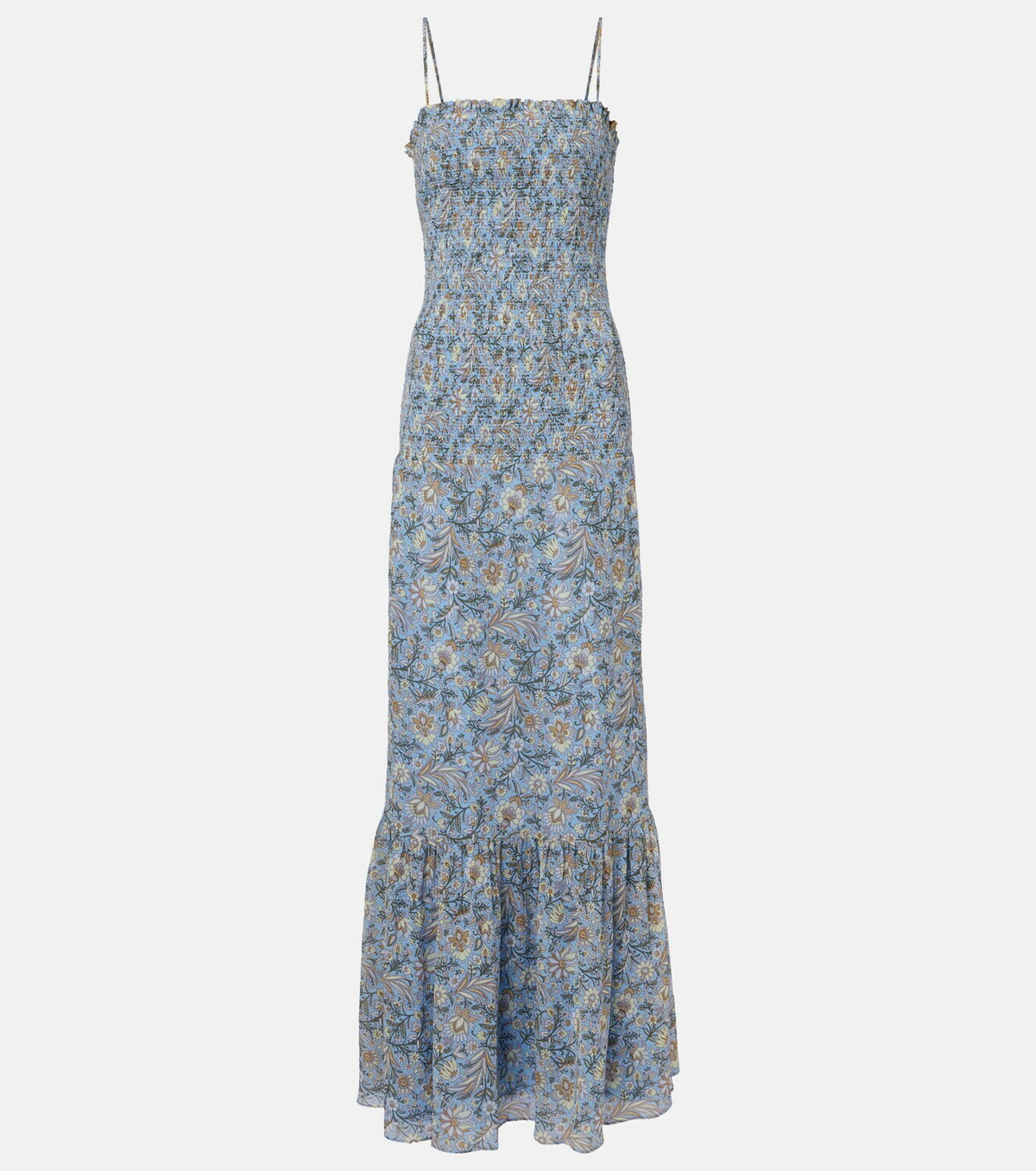 Veronica Beard Clem floral cotton and silk maxi dress