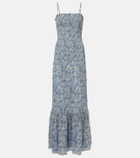 Veronica Beard Clem floral cotton and silk maxi dress