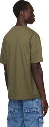 Solitude Studios Khaki 'Don't Hate Meditate' T-Shirt