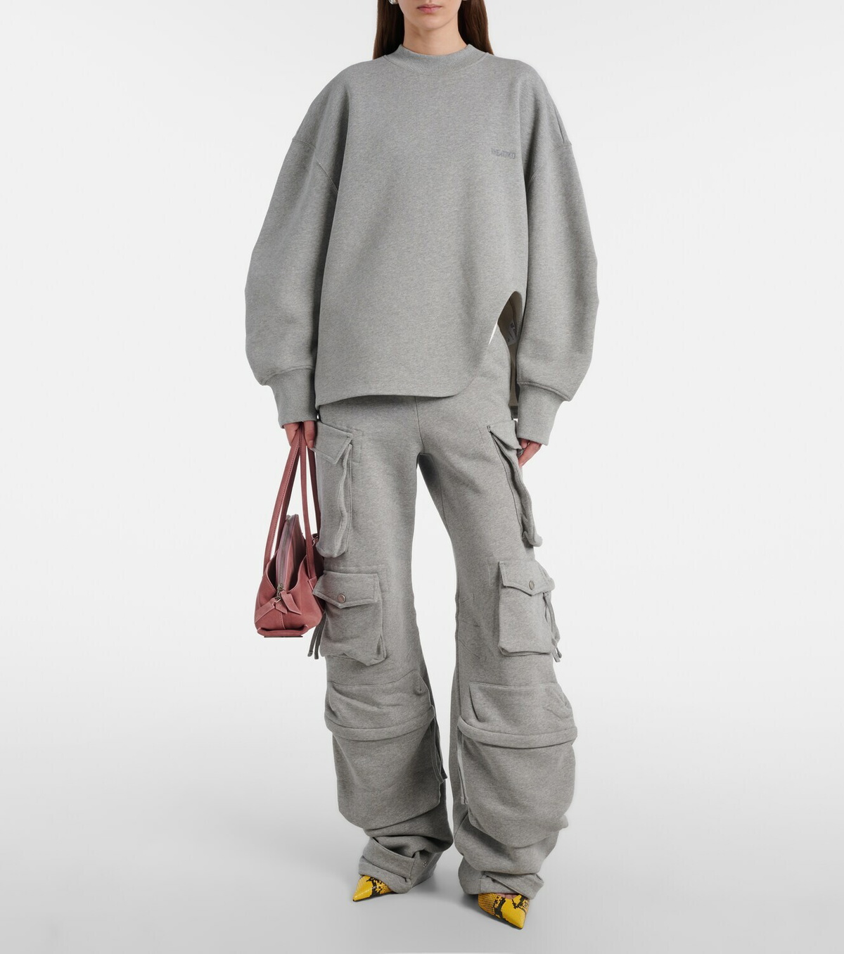 The Attico Cotton jersey sweatpants