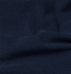 ORLEBAR BROWN - Mathers Fleece-Back Cotton-Jersey Zip-Up Hoodie - Blue